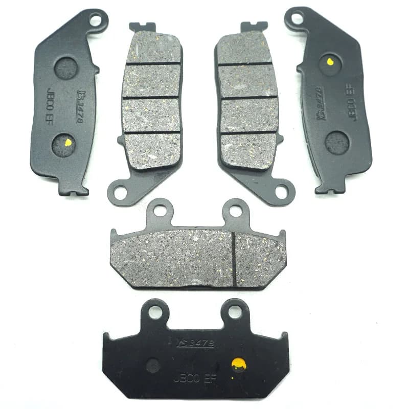 Pastilhas de freio dianteiras traseiras da motocicleta para Suzuki, AN650, Burgman, Skywave 650, 2002-2019, AN650A, Burgman, Skywave 650, 2004-2012