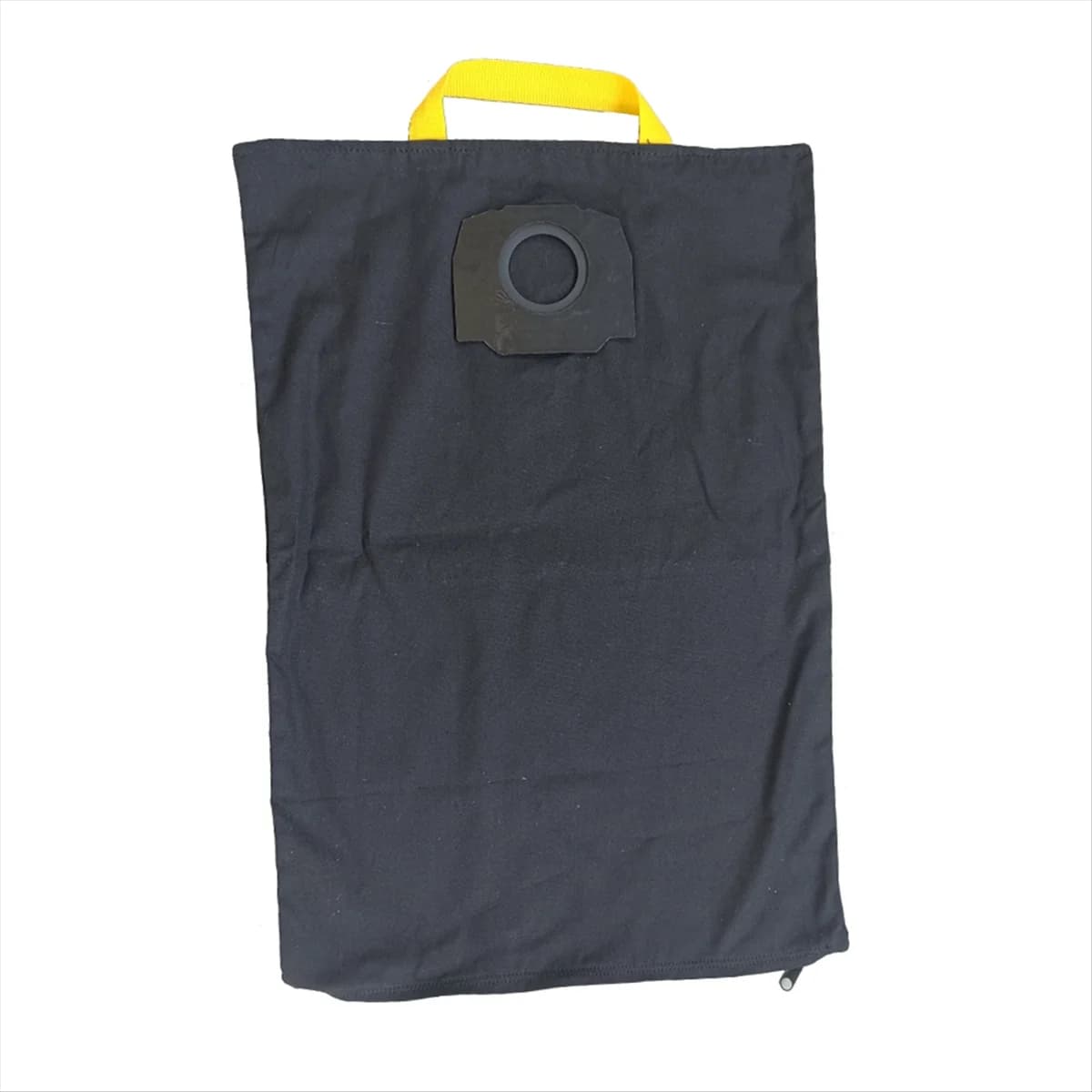 Saco de filtro lavável preto para aspirador de pó Karcher wd4 wd5 wd6, recipiente de metal prateado
