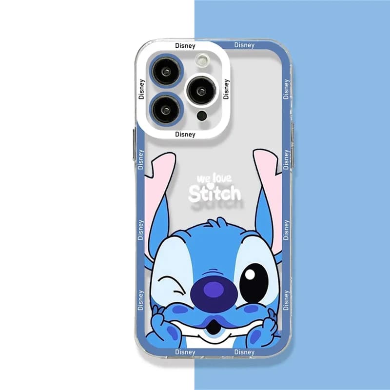 Capa Disney Stitch Mickey Mouse para Samsung Galaxy A56 A36 A26 A16 A06 A55 A35 A15 A25 A05 A05S A54 A34 A24 A14 A13 A23 A33 A53