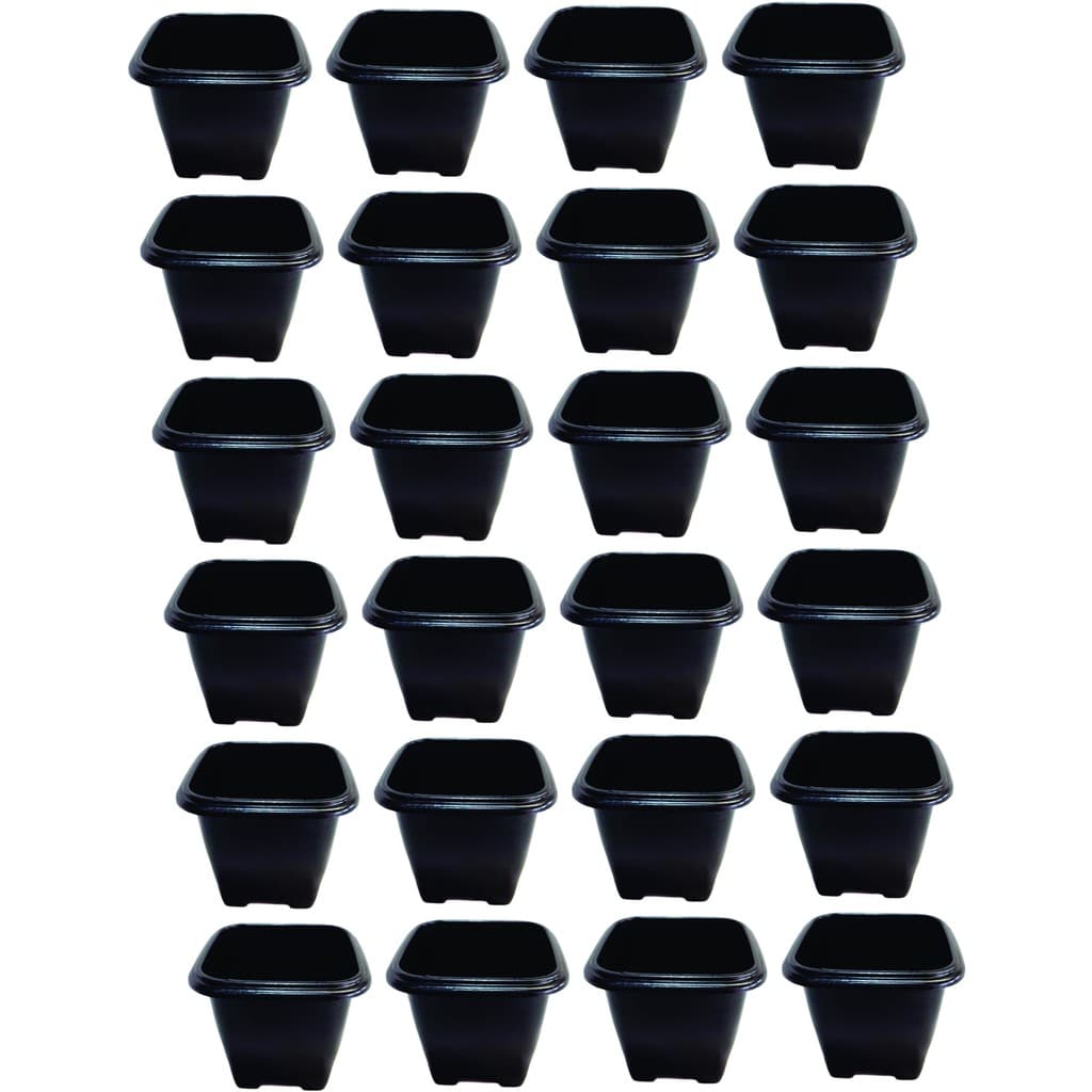 24 vaso quadrado 800 ML vaso para hortaliças vaso flor artificial vaso quadrado vaso para plantas  vaso para flores vaso