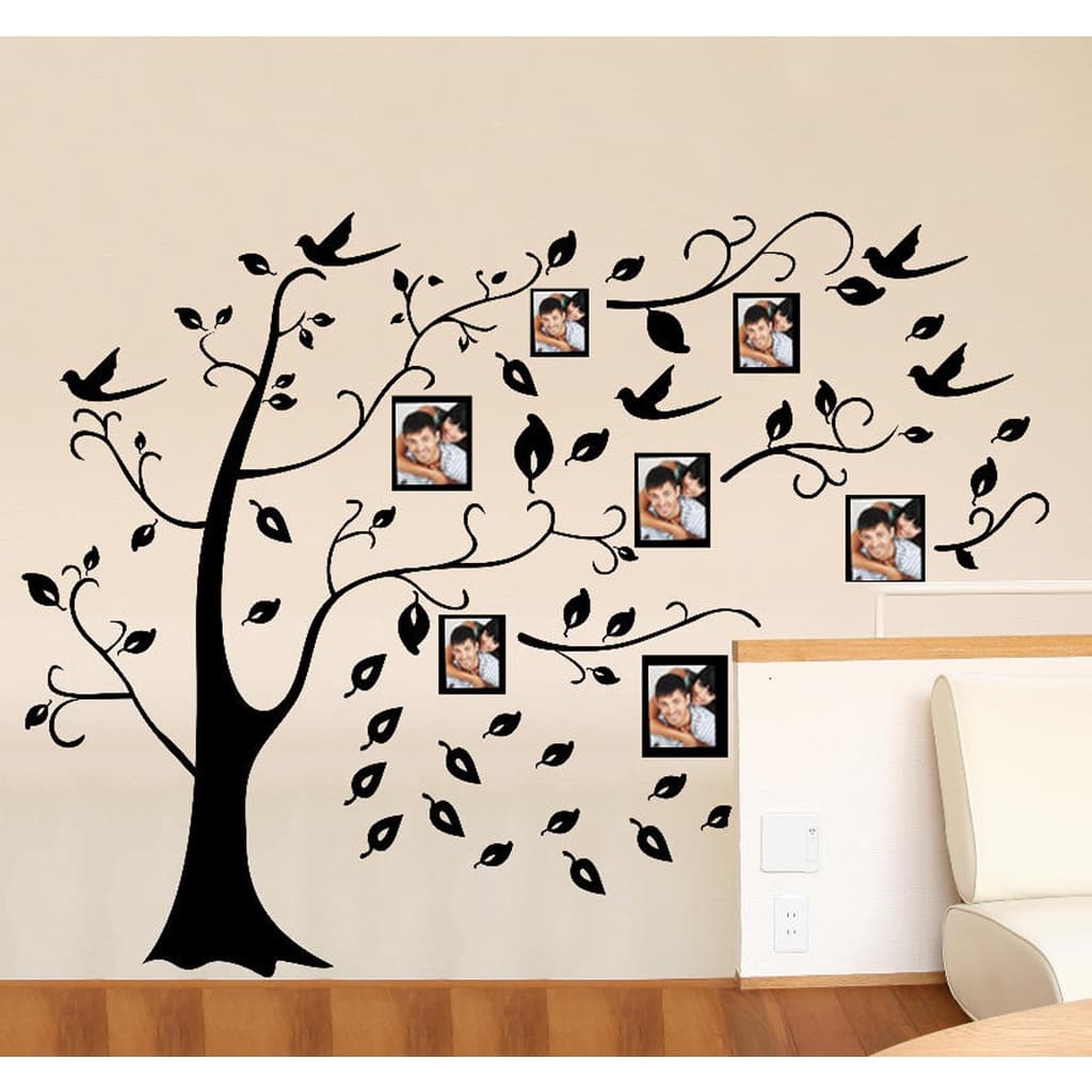 Adesivo Decorativo de Parede Árvore Porta Retrato