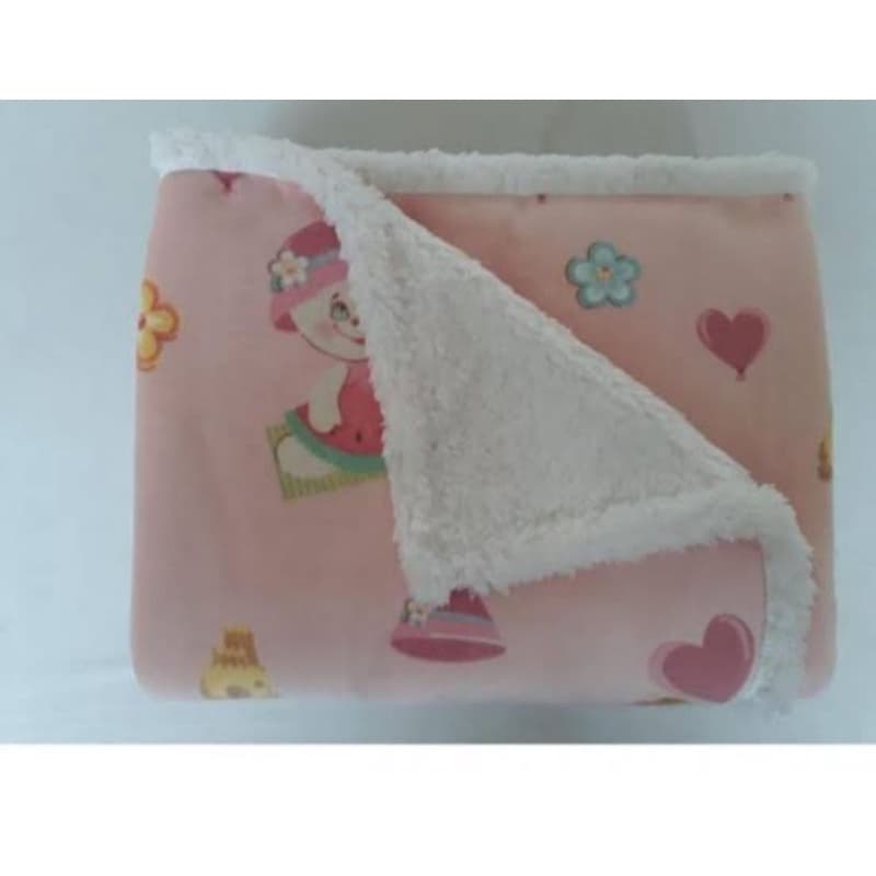 cobertor dupla face infantil Jolitex super soft com sherpa... super quentinho dupla face com pelinhos de carneiro...