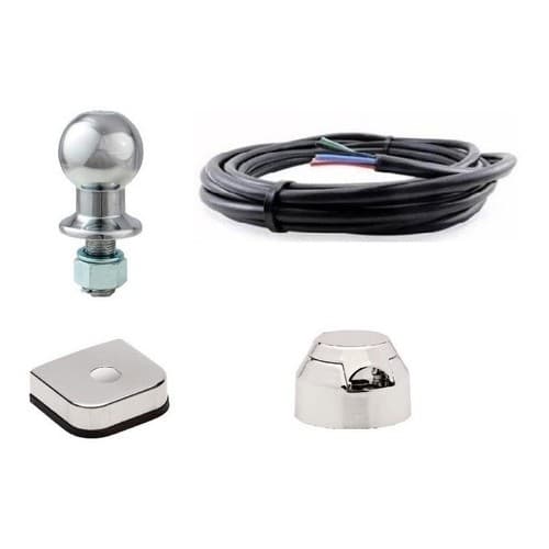 Kit  Engate Reboque Bola Tomada Fio Chapinha