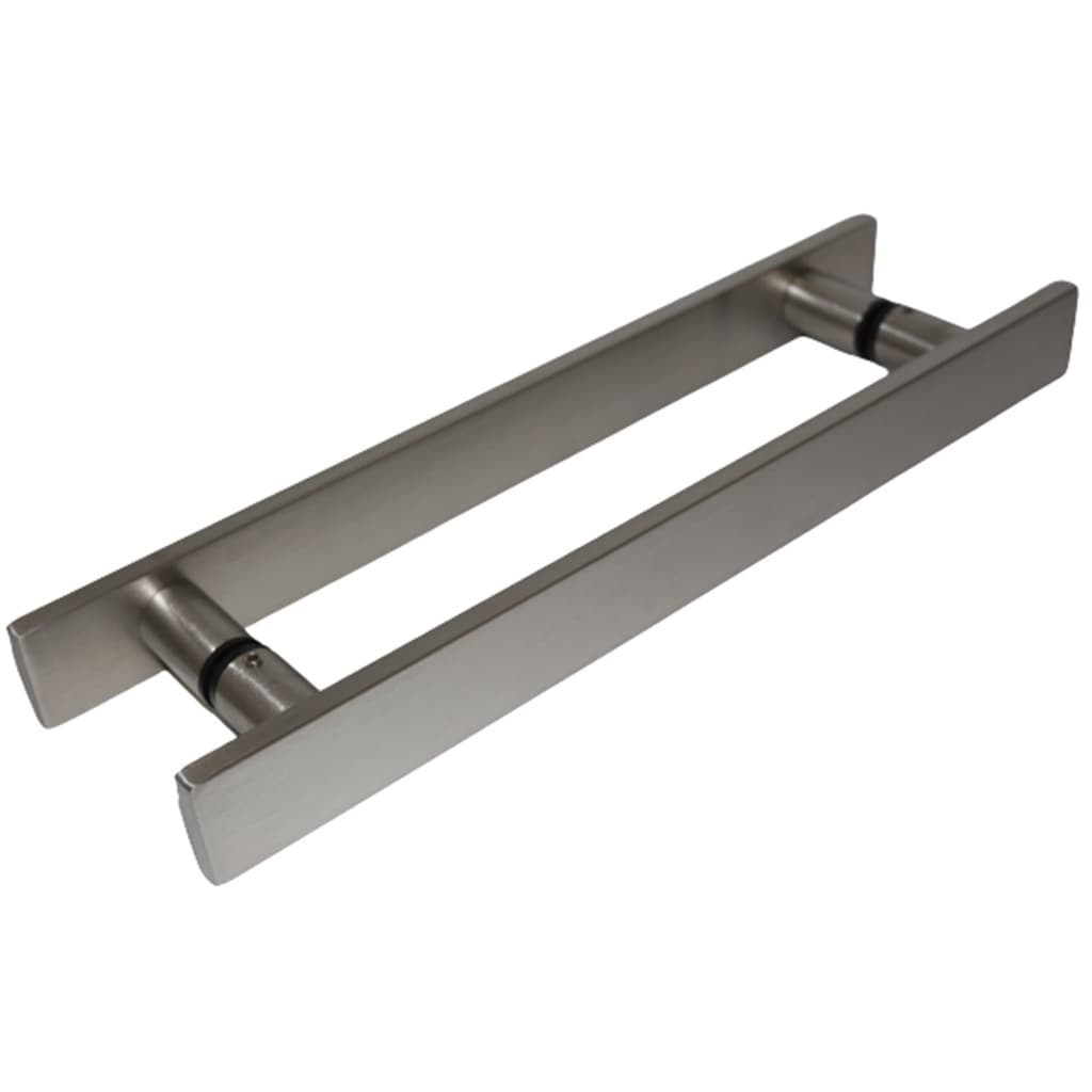 Puxador escovado 60cm aço inox para porta vidro madeira alumínio
