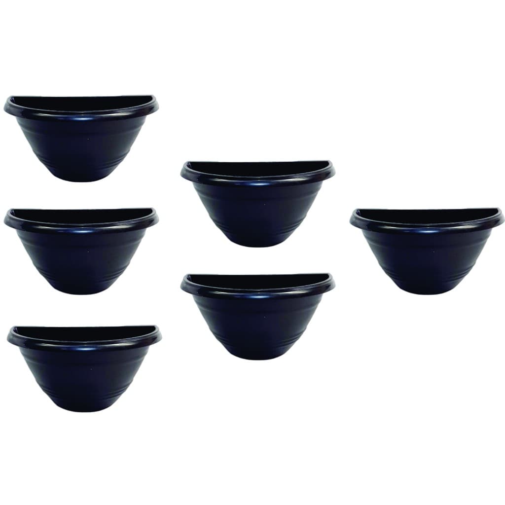 6 vasos de parede vaso de 1 litro vaso plástico de parede vaso para parede vaso para jardim vertical vaso de parece meia