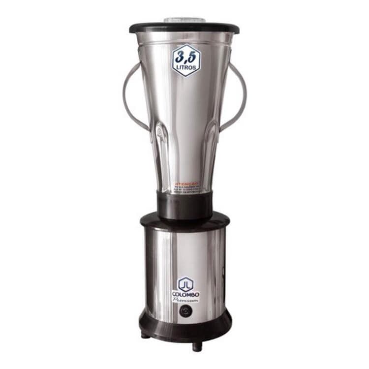 Liquidificador industrial 1200w 3,5 litros jarra inoxidável profissional