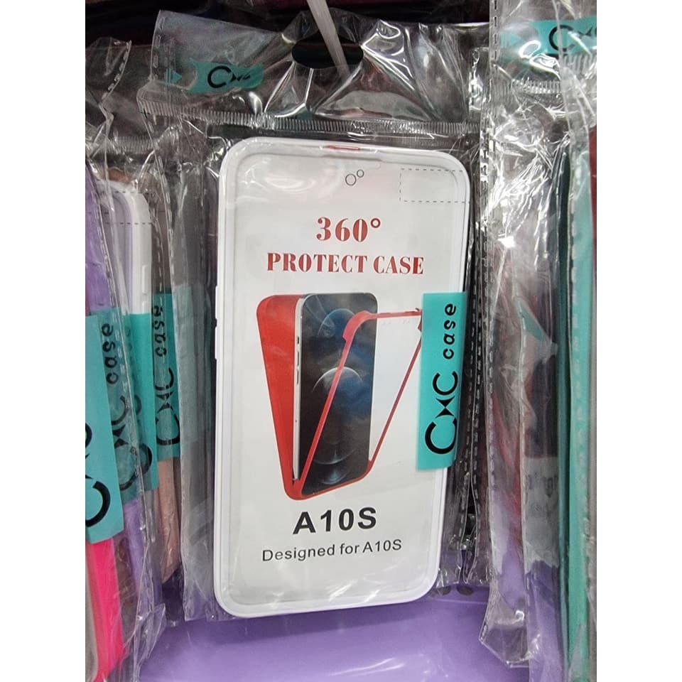 Capa de telefone transparente 360° para iPhone A10S
