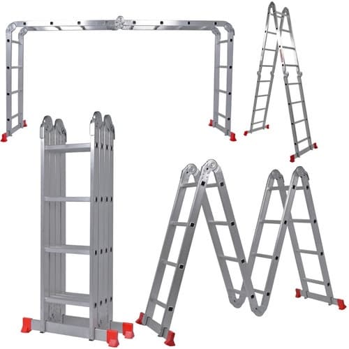Escada Articulada 16 Degraus 4x4 Multifuncional - Oferta