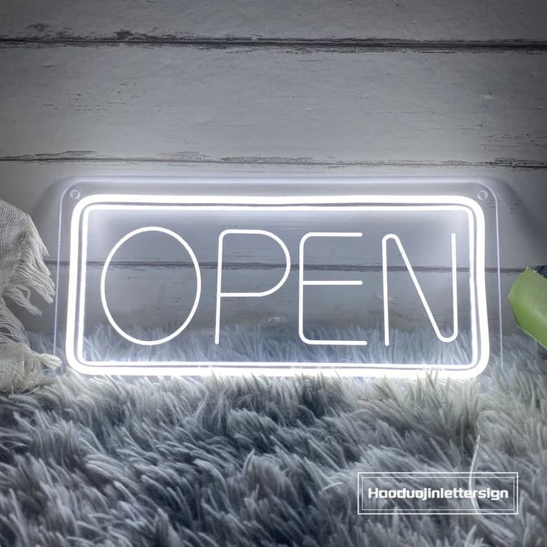 PAINEL NEON LED, PLACA EM NEON LED, LUMINOSO PARA ENTRADA, SINALIÇÃO PARA COMÉRCIO, LUMINOSO