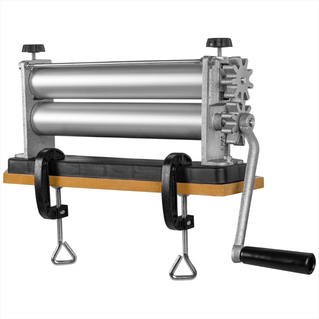 Cilindro Abridor Massa Manual para Pão Pastel Macarrão Pizza Salgado Laminador Luxo Botini Alumínio