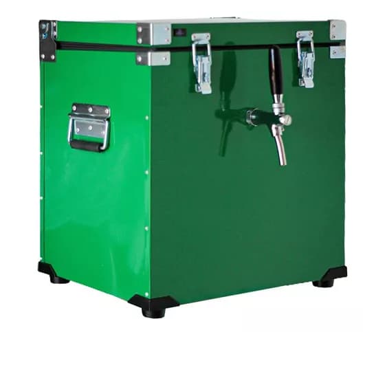 Chopeira Heineken Caixa Termica Metal Gelo Chope Barril 5l