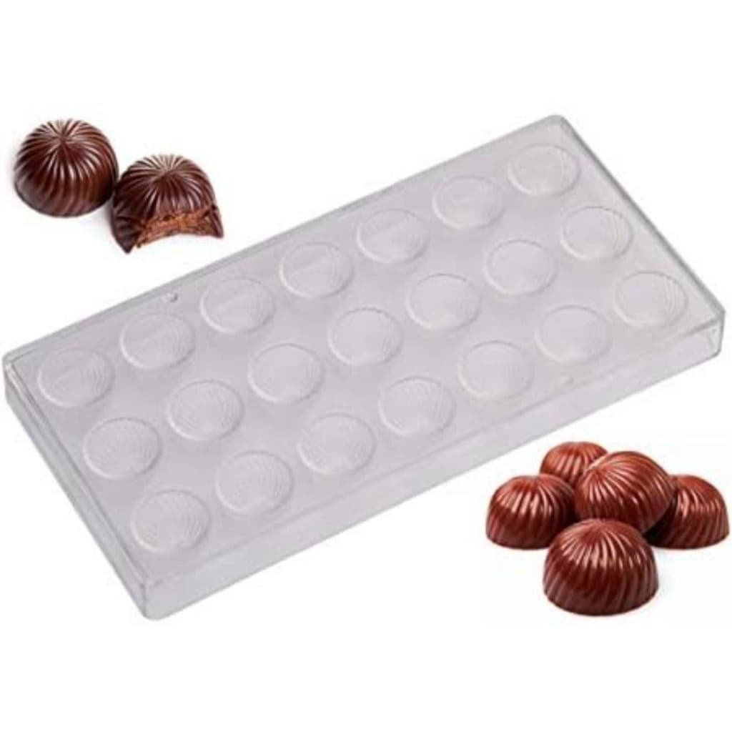 Forma De Chocolate Policarbonato / Acrílico Molde Grama - Listra