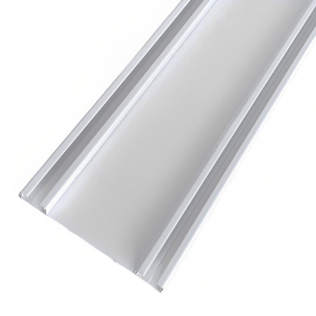 KIT TRILHO DUPLO ALONGADO 2,72M (PARTES DE 68CM) + TRILHO DUPLO 2,12M (PARTES DE 53CM) + 96 DESLIZANTES MAX