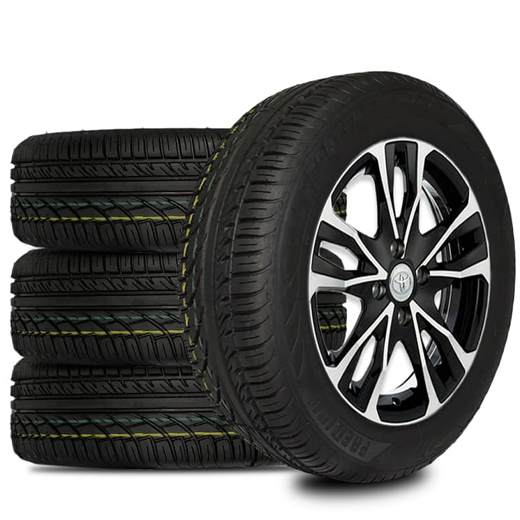 Jogo 4 Pneu Remold Aro 15  195/60 R15 Remoldado Aro 15  Linha Premium com Garantia e selo do INMETRO