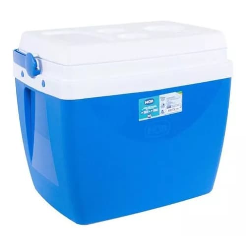 Caixa Térmica Cooler 34 Litros Até 50 Latas Com Alça Mor