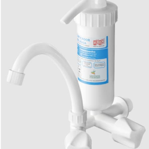PURIFICADOR COM BICA MÓVEL PLUS BRANCO PAREDE - HERC