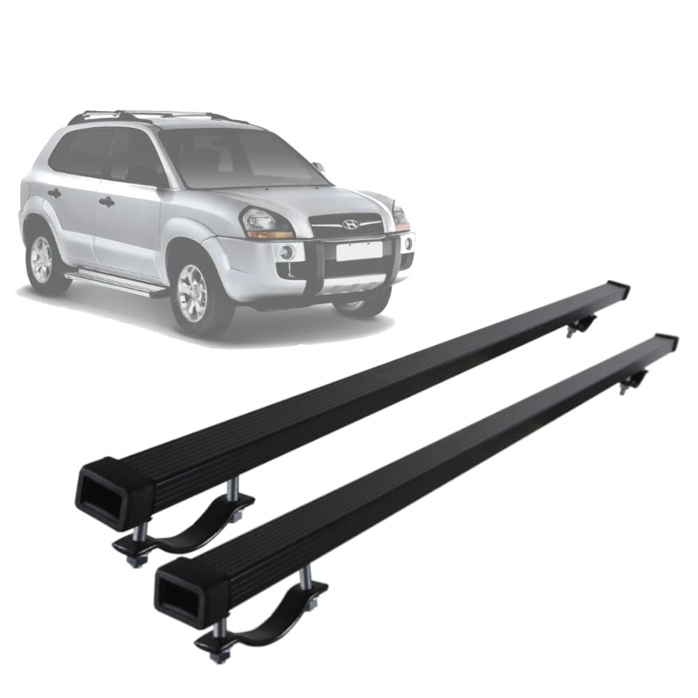 Rack De Teto Travessa Aço Hyundai Tucson 2004 à 2021 Steel Racks