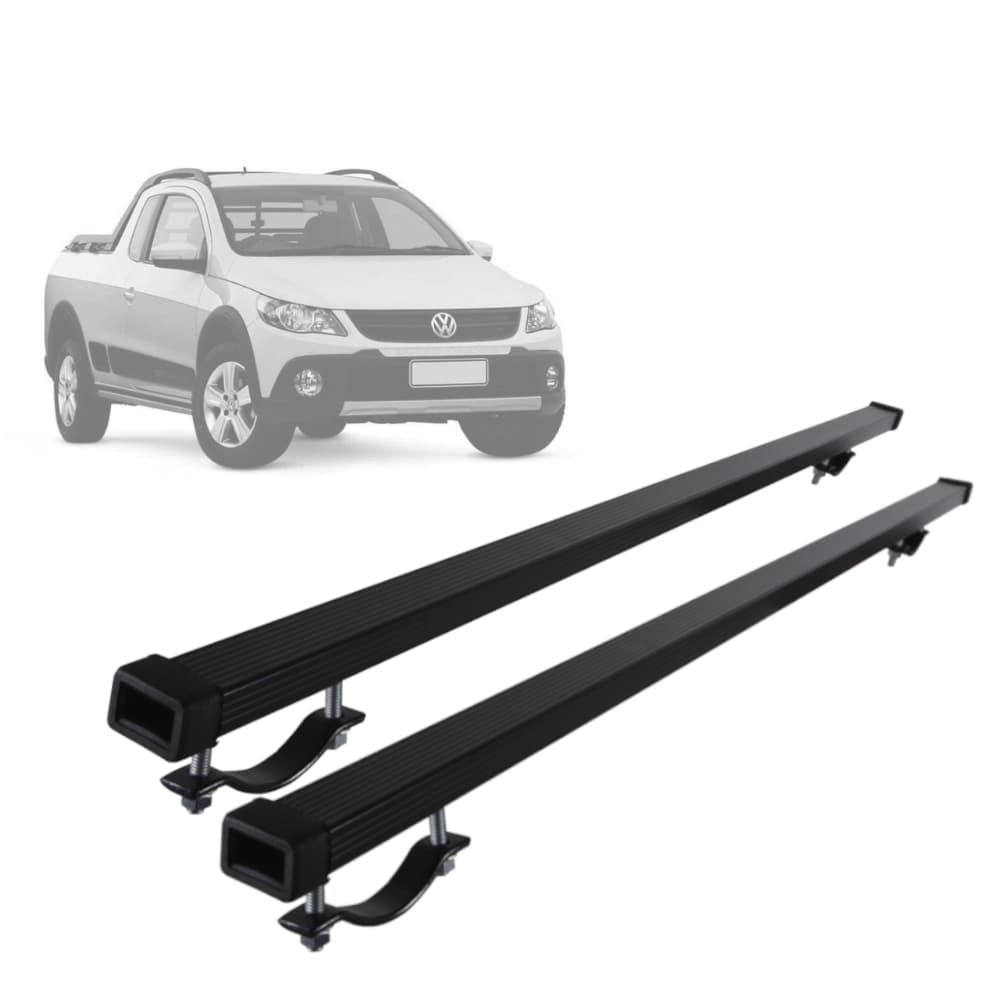 Rack De Teto Travessa Aço Volkswagen Saveiro Cross 2009 À 2016 Steel Racks