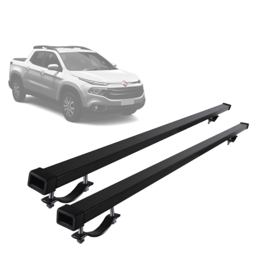 Rack De Teto Travessa Aço Fiat Toro 2016 Até 2021 Steel Racks
