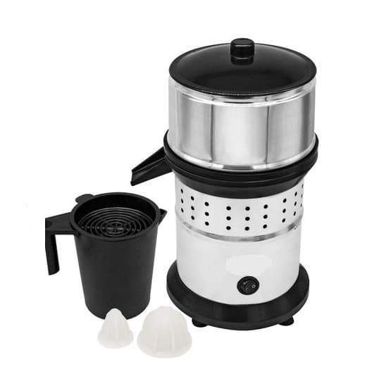 Extrator Espremedor Sucos Laranja Indust Bivolt Inox 500w Profissional + Jarra + Peneira