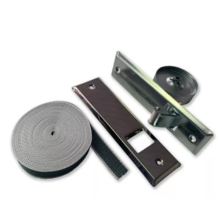 Kit Recolhedor 85mm Persiana Externa com Espelho e Fita de 5 Metros