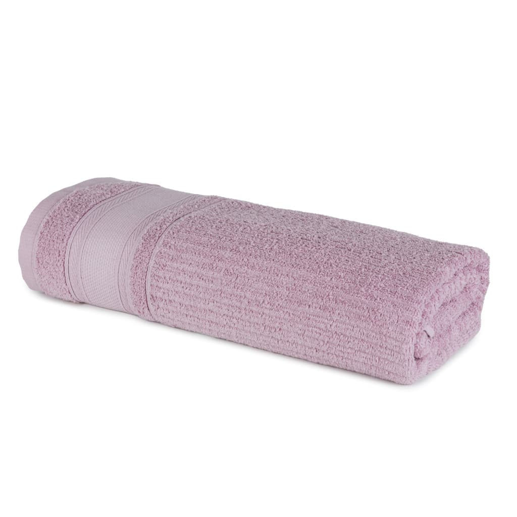 TOALHA JACQUARD BANHO SANTISTA FIO PENTEADO 500 100% ALGODAO GEO ROSE