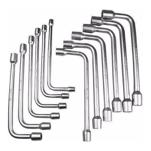 Kit de 12 chaves de biela 8 a 19mm em aço inoxidável