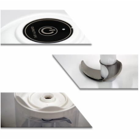 Mini Processador Triturador Sem Fio Elétrico  De Alimentos Para Legumes Alho Gengibre Branco Promoções