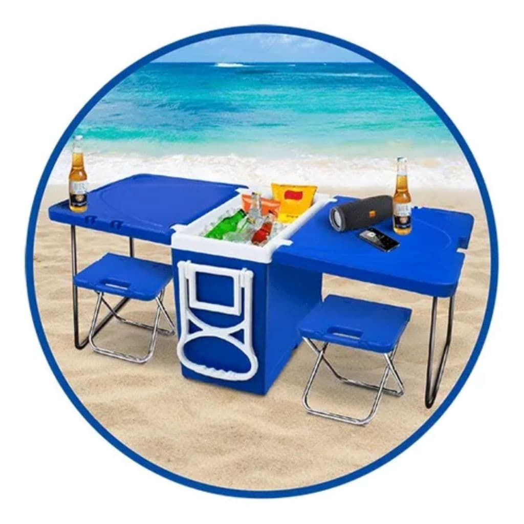 SUPER CAIXA TÉRMICA COOLER MULTIFUNCIONAL 5 EM 1 – 32 LITROS TOY 25857