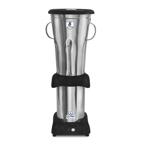 Liquidificador Industrial 8 Litros Baixa Rotação Para Massas Açai 1200W Inox Bivolt