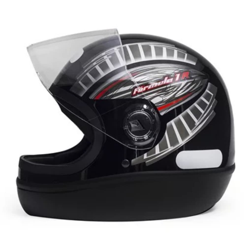 Capacete Masculino San Marino Preto Fechado Capacete Formula 1 Capacete San Marino Originall