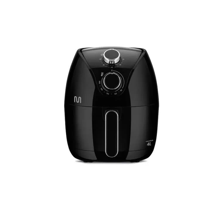 Fritadeira Elétrica Air Fryer 4 Litros 1500W 127V Preta Multi - GO201 - Multilaser