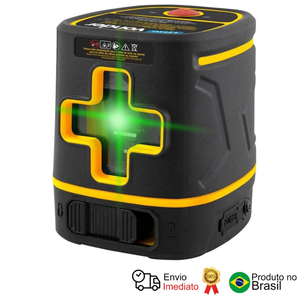 Nível a laser recarregável 20m NLR 020 Vonder em fundo branco