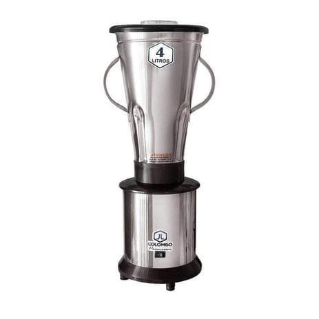 Liquidificador Industrial Baixa Rotação 4 Litros Inox Massas Açai JL Colombo