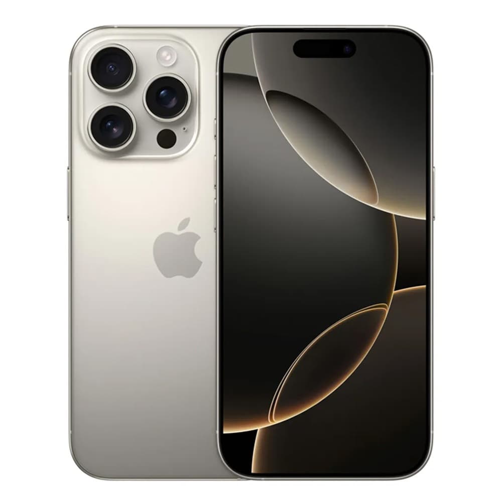iPhone 16 Pro Max 256GB 8GB Ram 6.9'' Câm. 48Mp - Deslacrado - Imagem frontal e lateral
