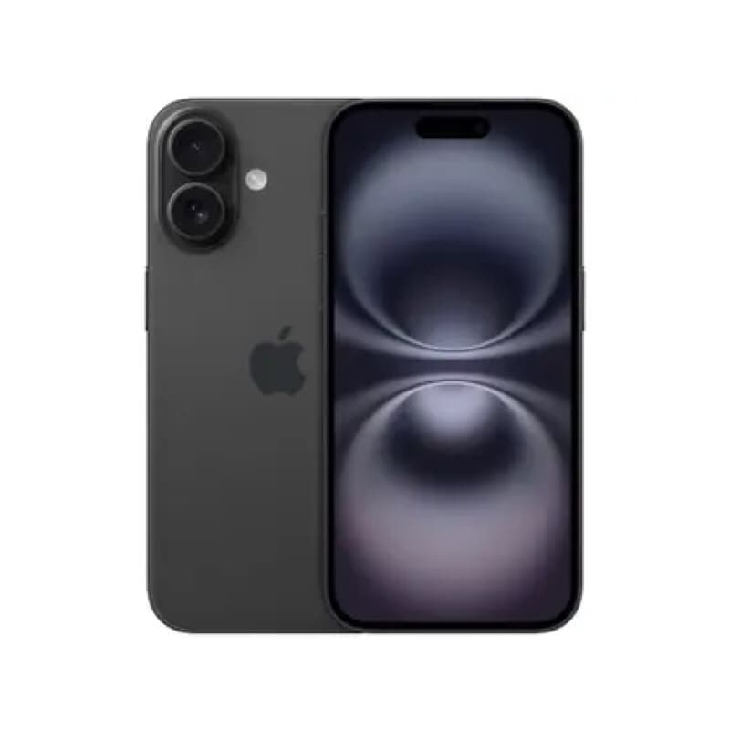 iPhone 16 128GB Preto 6,1 polegadas 48MP iOS 5G lacrado com NF