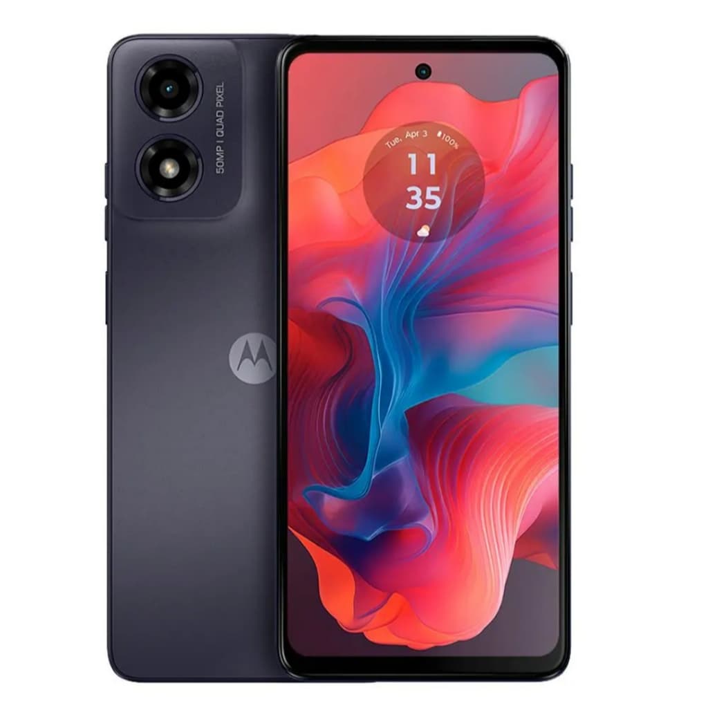 Smartphone Motorola Moto G04s 128GB Tela 6,6 Câmera 50MP Selfie 5MP Dual Chip Android 14