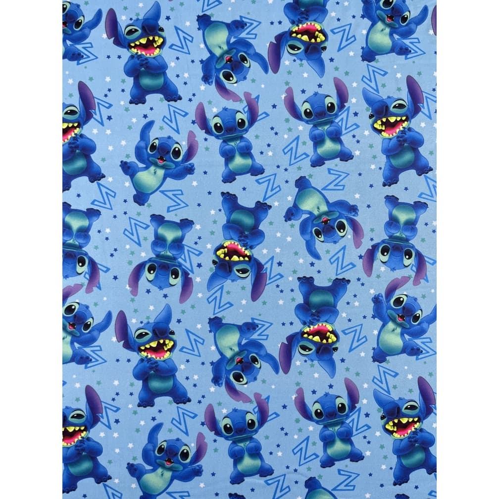 Tecido Malha Suede kids digital 97% poliéster 3% elastano Largura / Peça 1.60m / 60.00m Origem Brasil