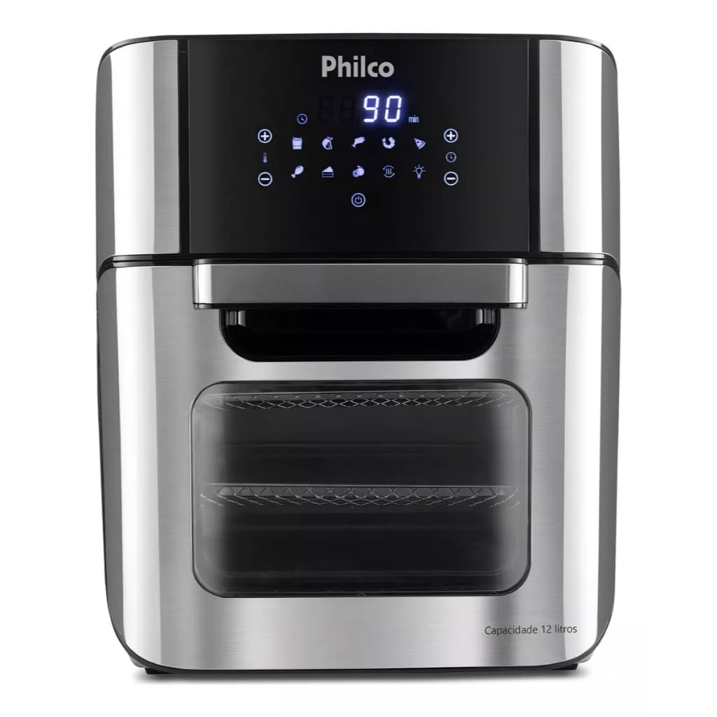 Fritadeira Elétrica Philco PFR2200 12 Litros 4 em 1 1800W - Imagem frontal