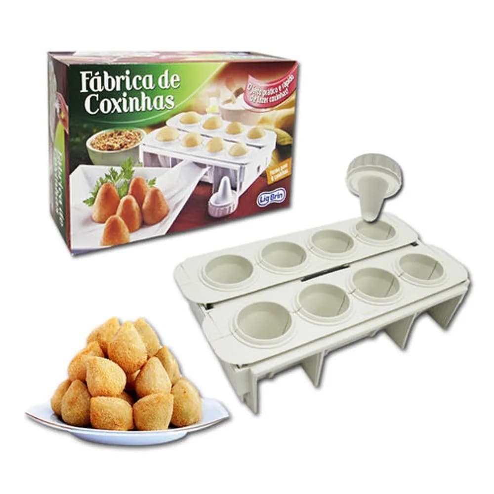 forma coxinha salgado modeladora faz salgado