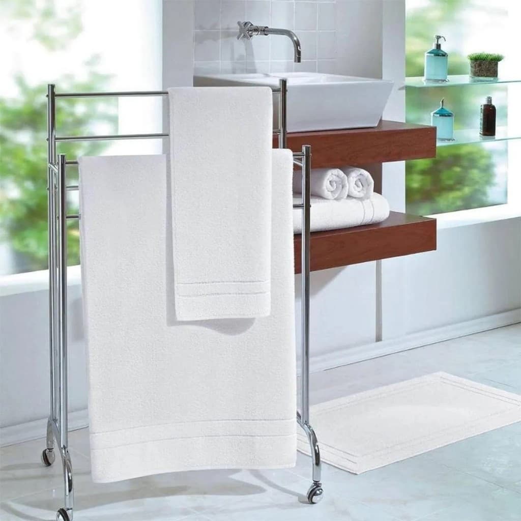 Kit 3 Toalhas de Banho e 1 Toalha Rosto Hotelaria Hotel Teka Profline Mônaco