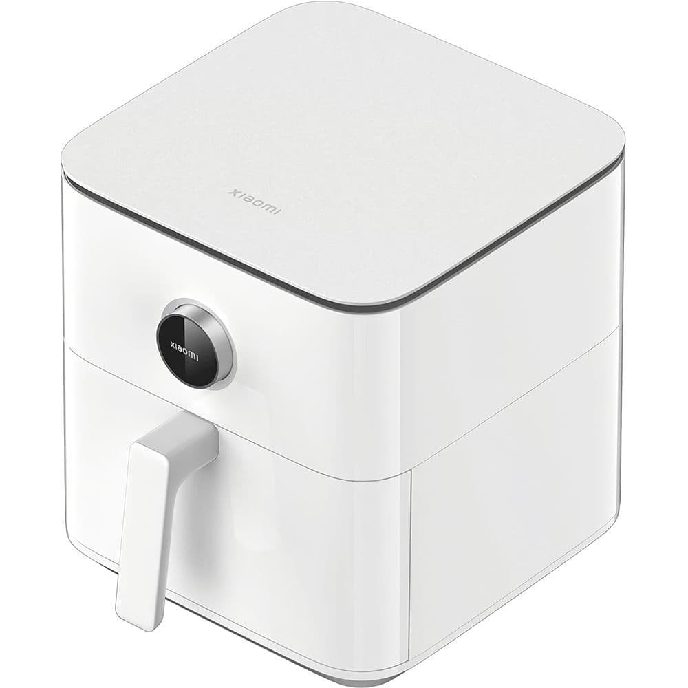 Fritadeira de ar inteligente Xiaomi branca 6,5L, controle por aplicativo Mi Home, Wi-Fi 220V