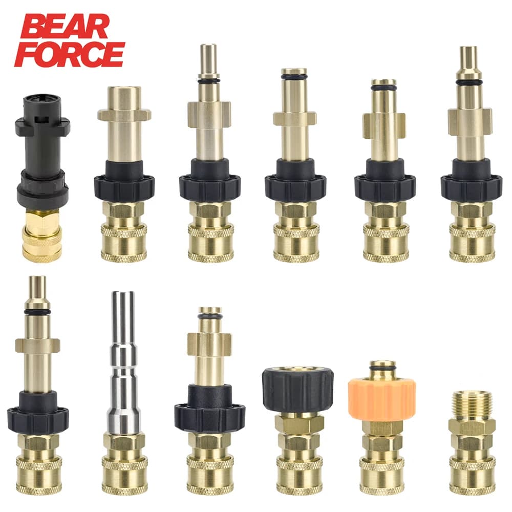Kit Conector rápido para lavadora de pressão 1/4 para Jato Wap lança, adaptador + Engate Rápido