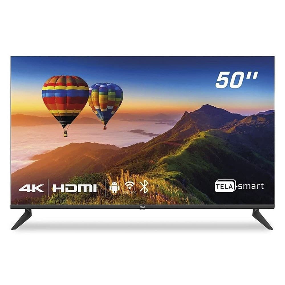 Smart TV LED 50 Polegadas 4K com HDMI e Wi-Fi