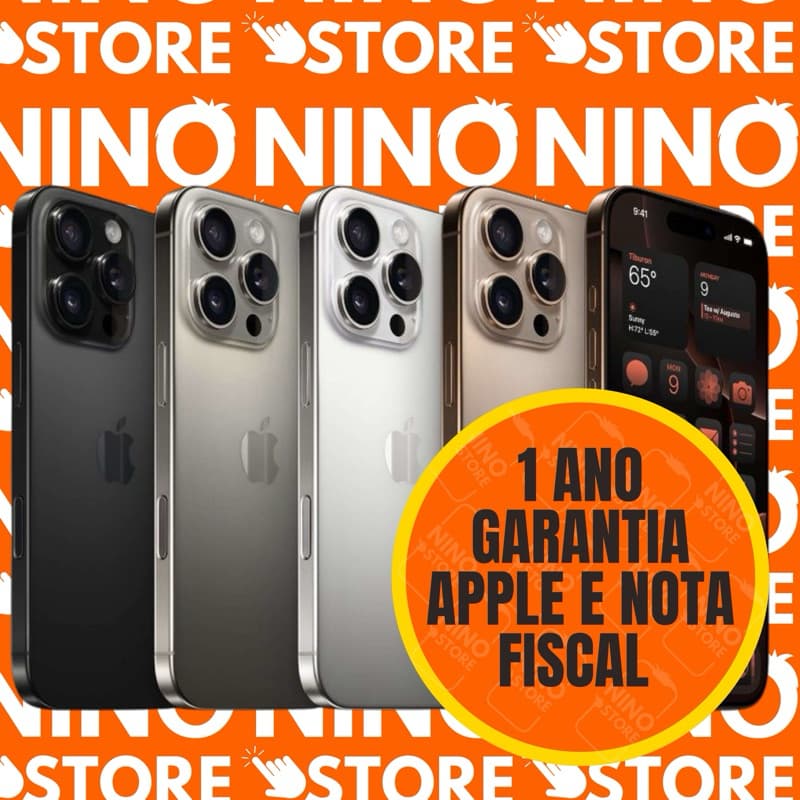 iPhone 16 Pro Max 256gb 5g Dual Sim lacrado com garantia Apple e nota fiscal