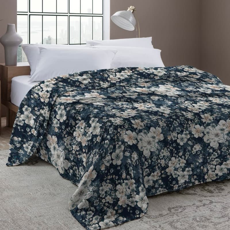 MANTA SOFT COBERTOR ESTAMPADO ELEGANTE CASAL 2x1,80 ESTAMPADO