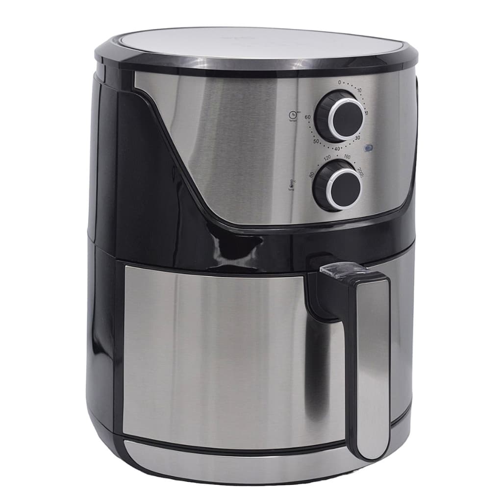 Fritadeira Elétrica Antiaderente 5,2 Litros 110v 220v - Aço Inoxidável