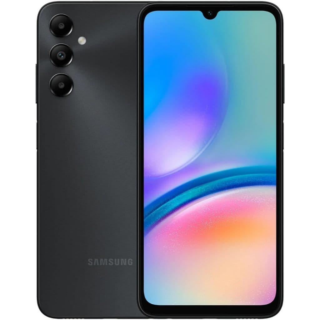 Smartphone Samsung Galaxy A05s 128GB 6GB RAM, preto, frente