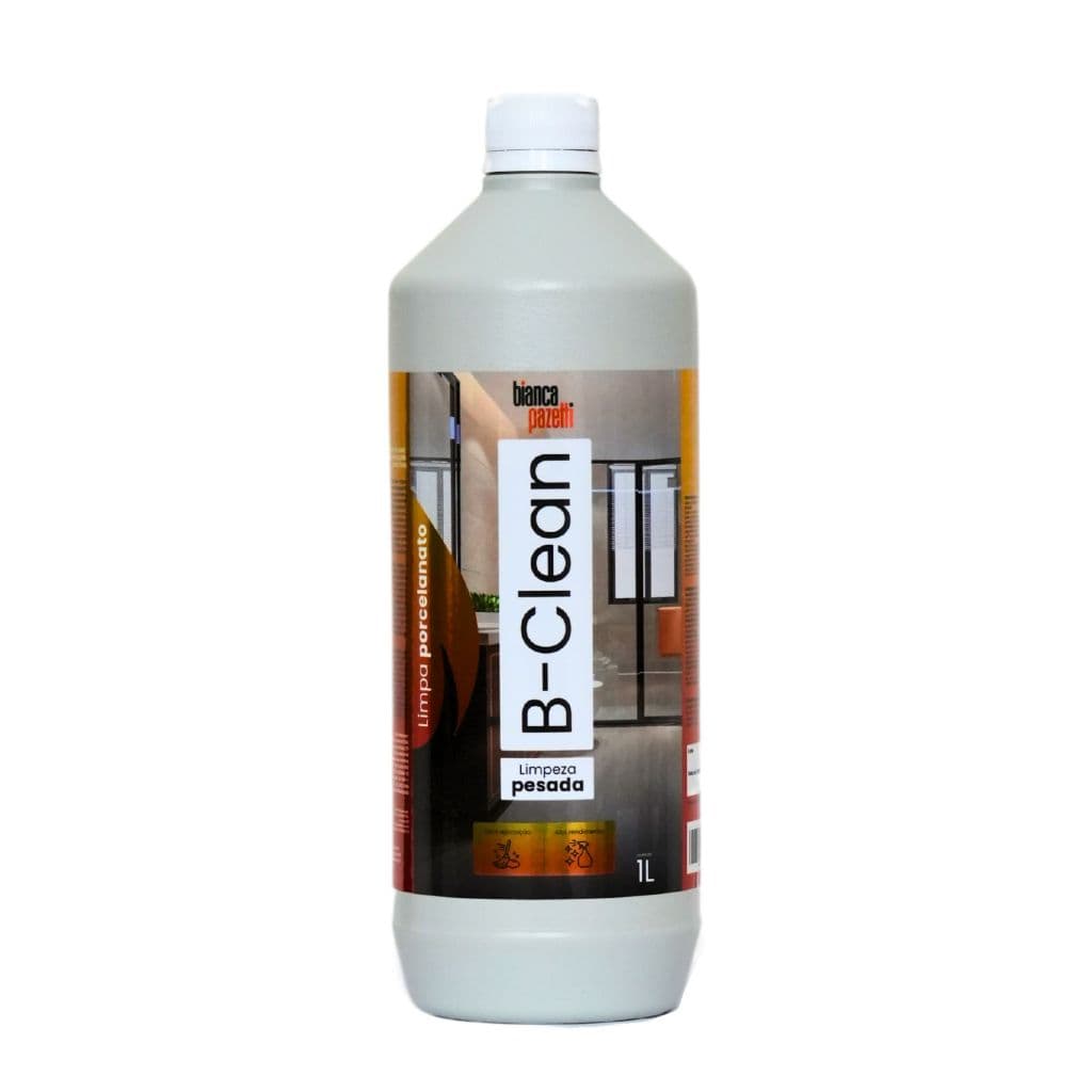 Frasco de 1 litro de limpador B-Clean Bianca Pazetti para pisos
