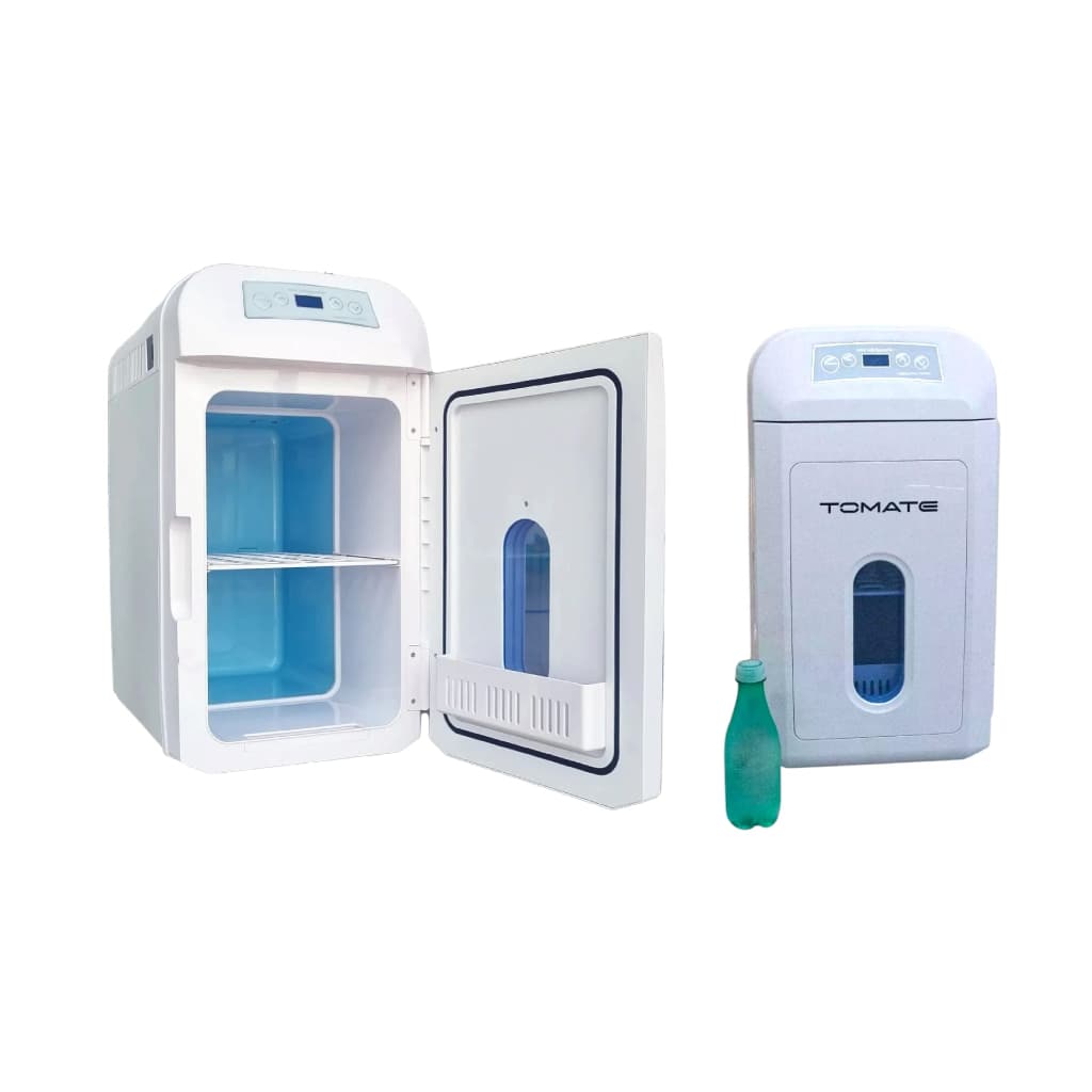 Mini Geladeira Portátil com Porta 28l Frigobar 12v-24v Caminhão Carro pra Viajem